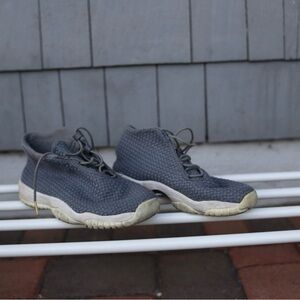 Knit Baby Blue Air Jordan Sneakers